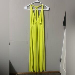 Natori Vibrant Yellow Maxi Dress